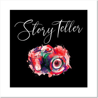 Photographer Gift Photographer Story Teller Posters and Art